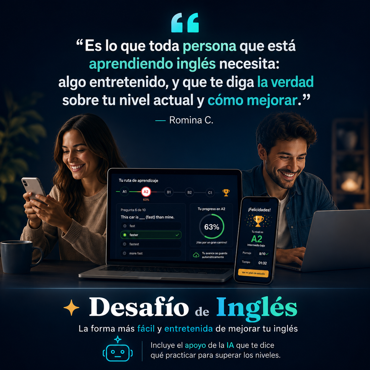 Desafío de Inglés con IA - Tu Ruta de Aprendizaje